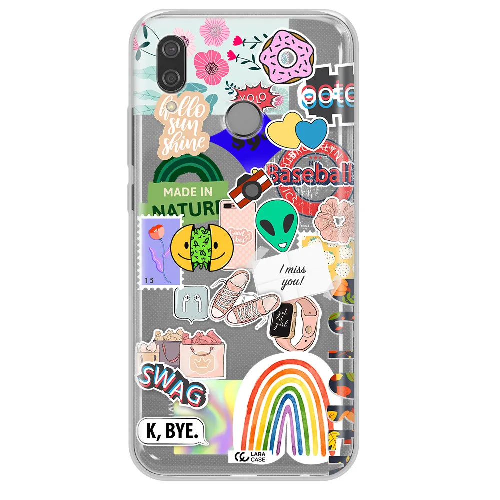 I Miss You Huawei P20 Lite Clear TPU Case