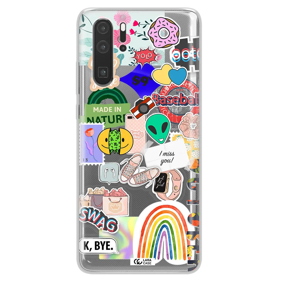 I Miss You Huawei P30 Pro Clear TPU Case