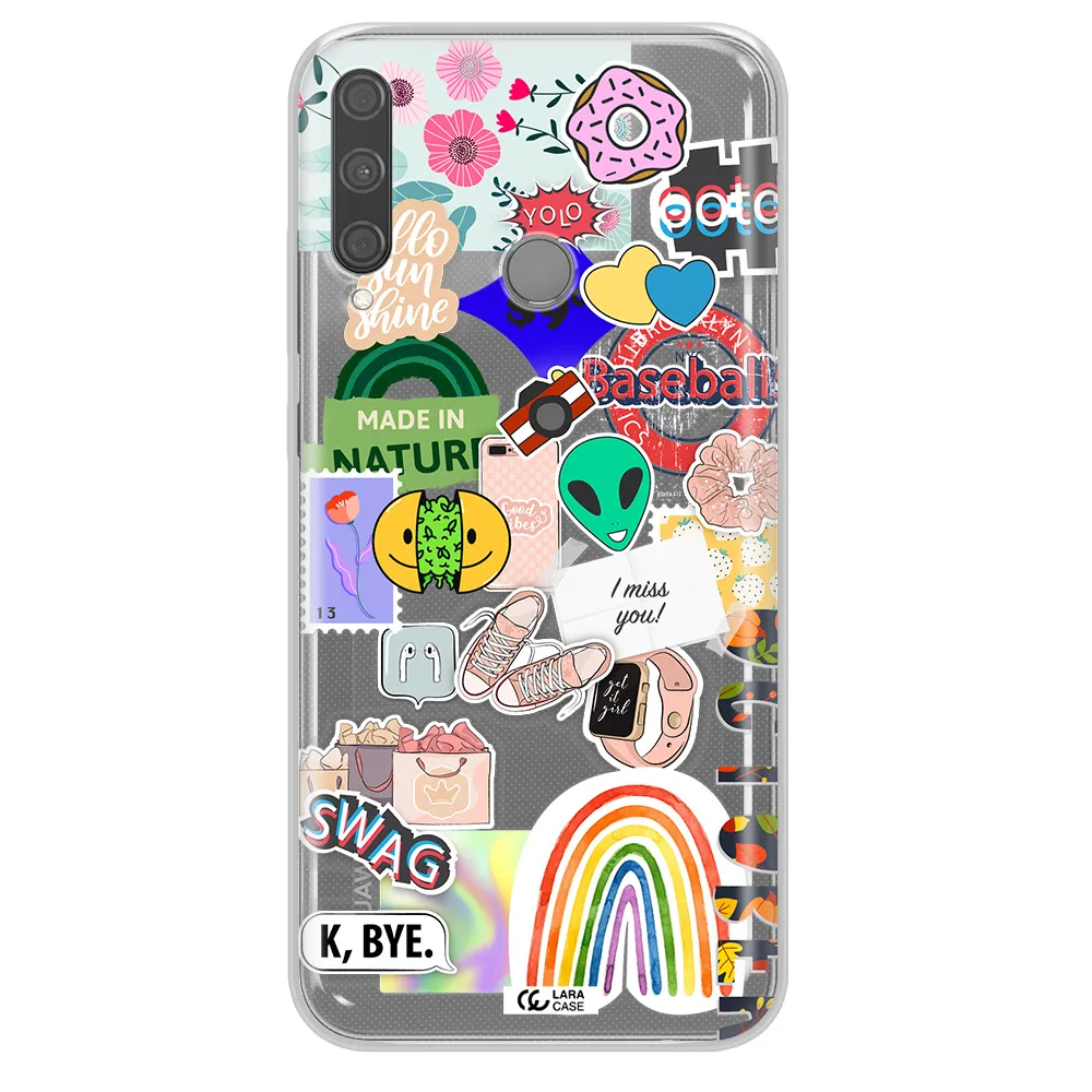 I Miss You Huawei P40 Lite E Clear TPU Case