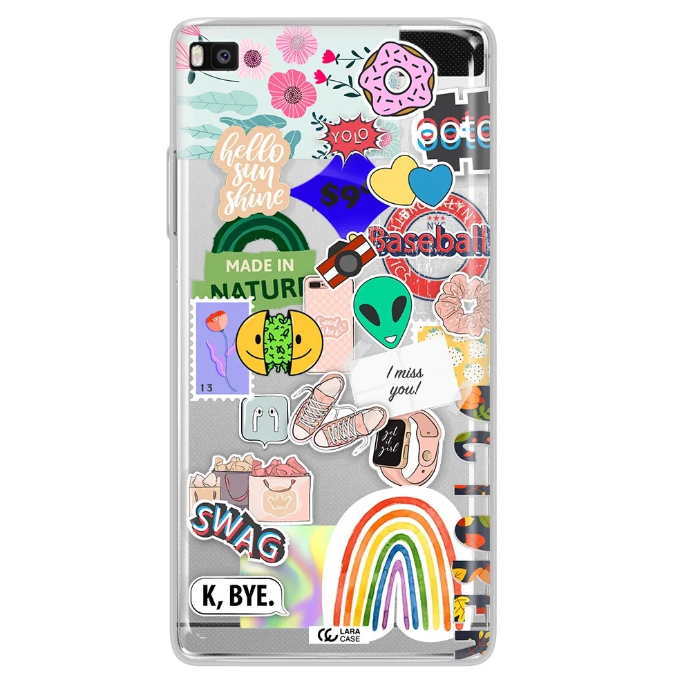 I Miss You Huawei P8 Clear TPU Case