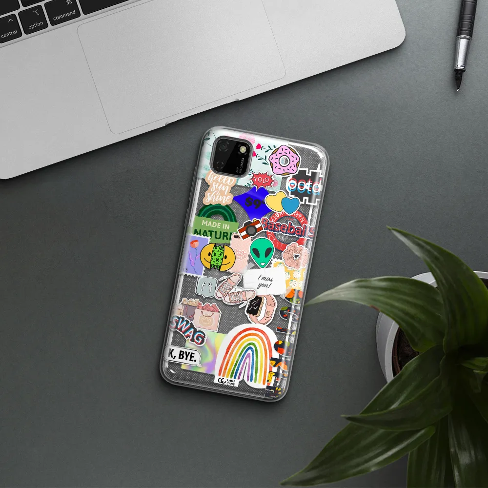 I Miss You Huawei Y5P Clear TPU Case