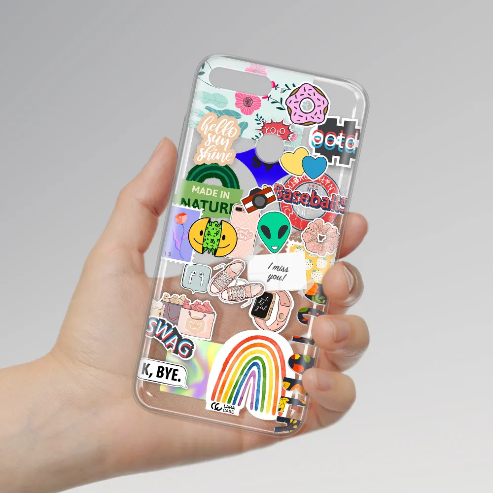 I Miss You Huawei Y6 Prime 2018 Clear TPU Case