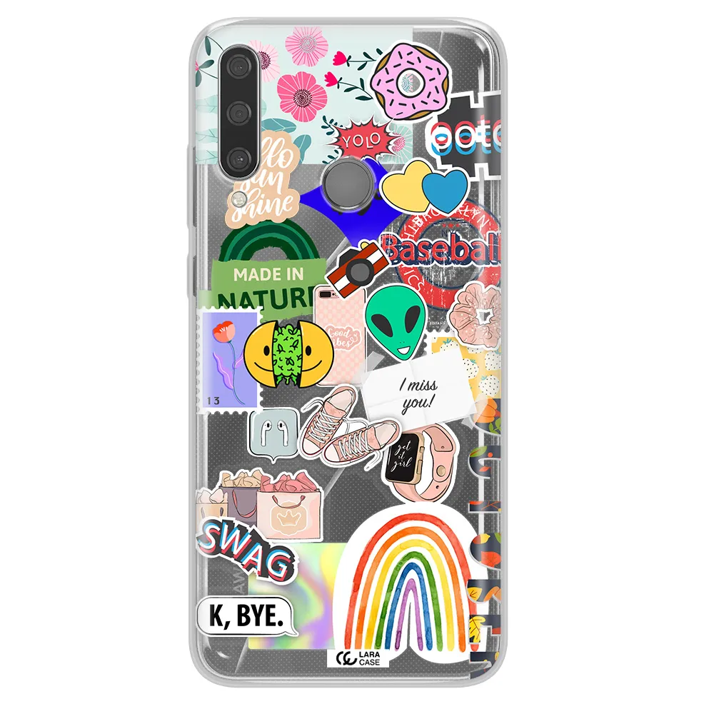 I Miss You Huawei Y6P Clear TPU Case