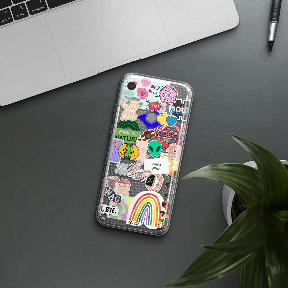 I Miss You Huawei Y6S Clear TPU Case