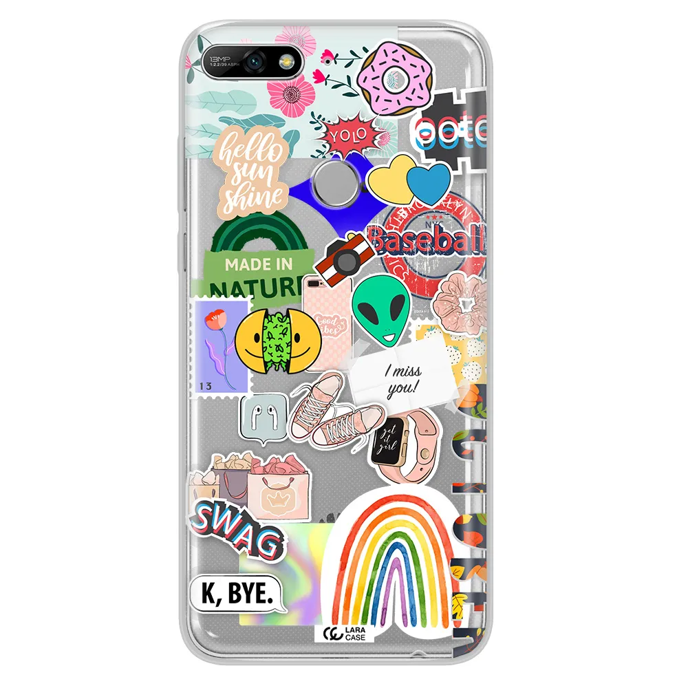 I Miss You Huawei Y7 2018 Clear TPU Case