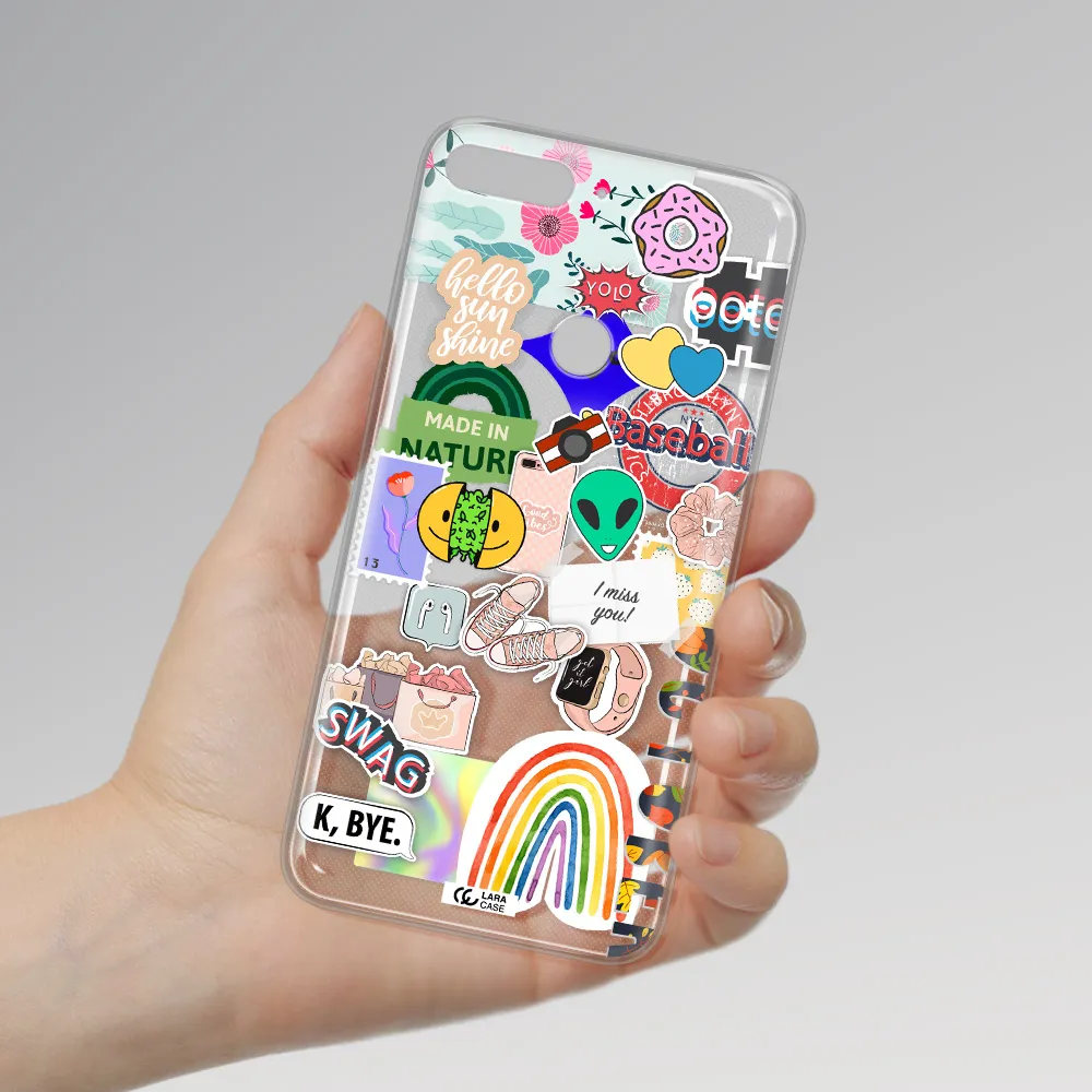 I Miss You Huawei Y7 2018 Clear TPU Case