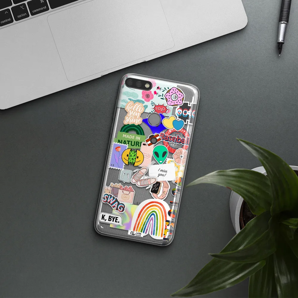 I Miss You Huawei Y7 Prime 2018 Clear TPU Case