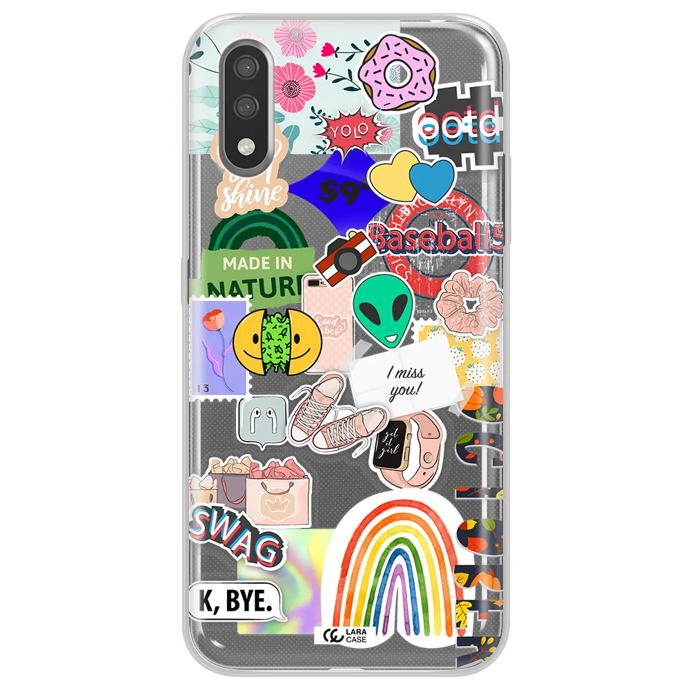 I Miss You Samsung A01 Clear TPU Case