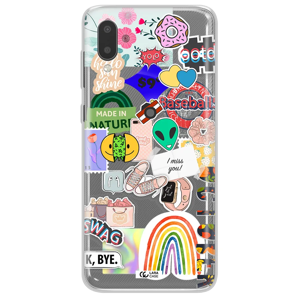 I Miss You Samsung A02 Clear TPU Case