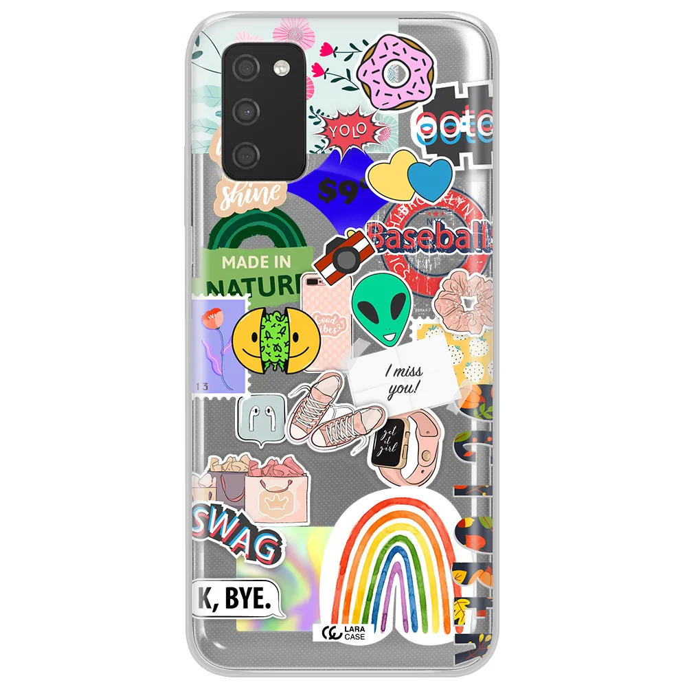 I Miss You Samsung A03S Clear TPU Case