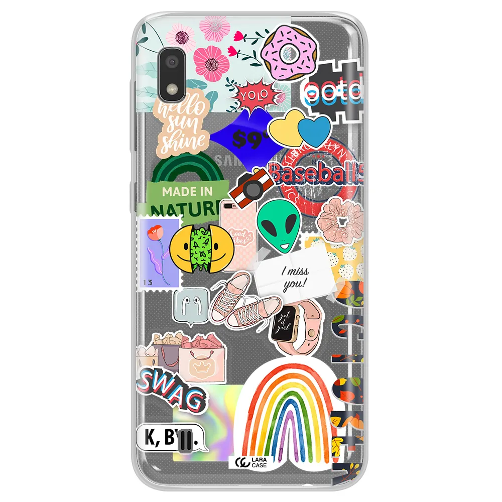 I Miss You Samsung A10 Clear TPU Case