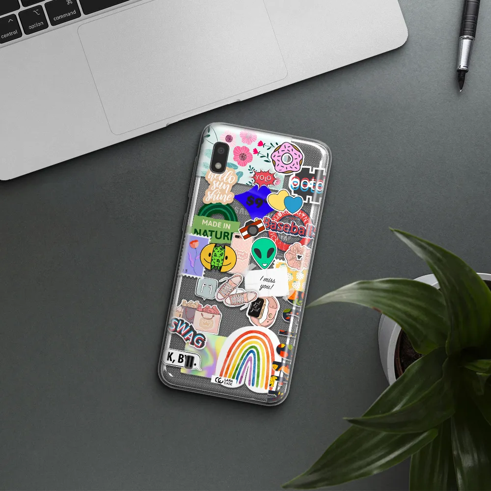 I Miss You Samsung A10 Clear TPU Case