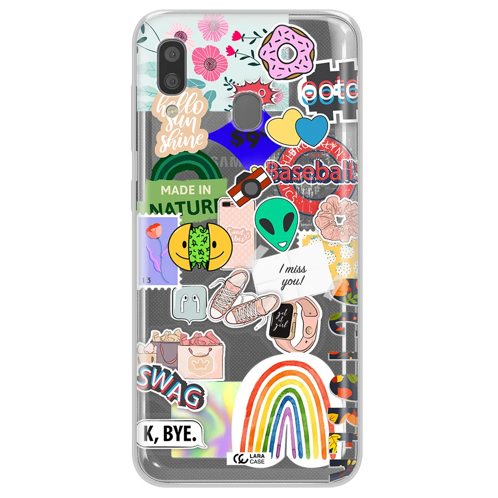 I Miss You Samsung A20 Clear TPU Case