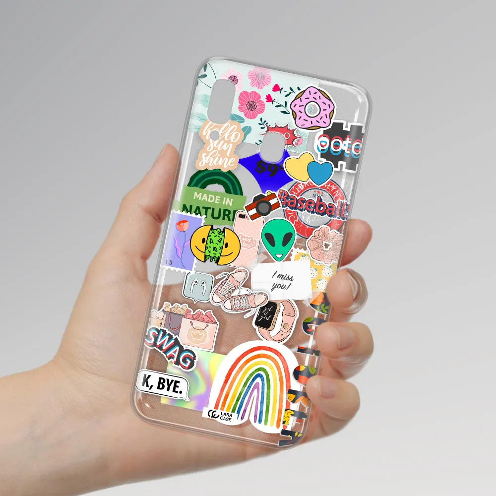 I Miss You Samsung A20 Clear TPU Case