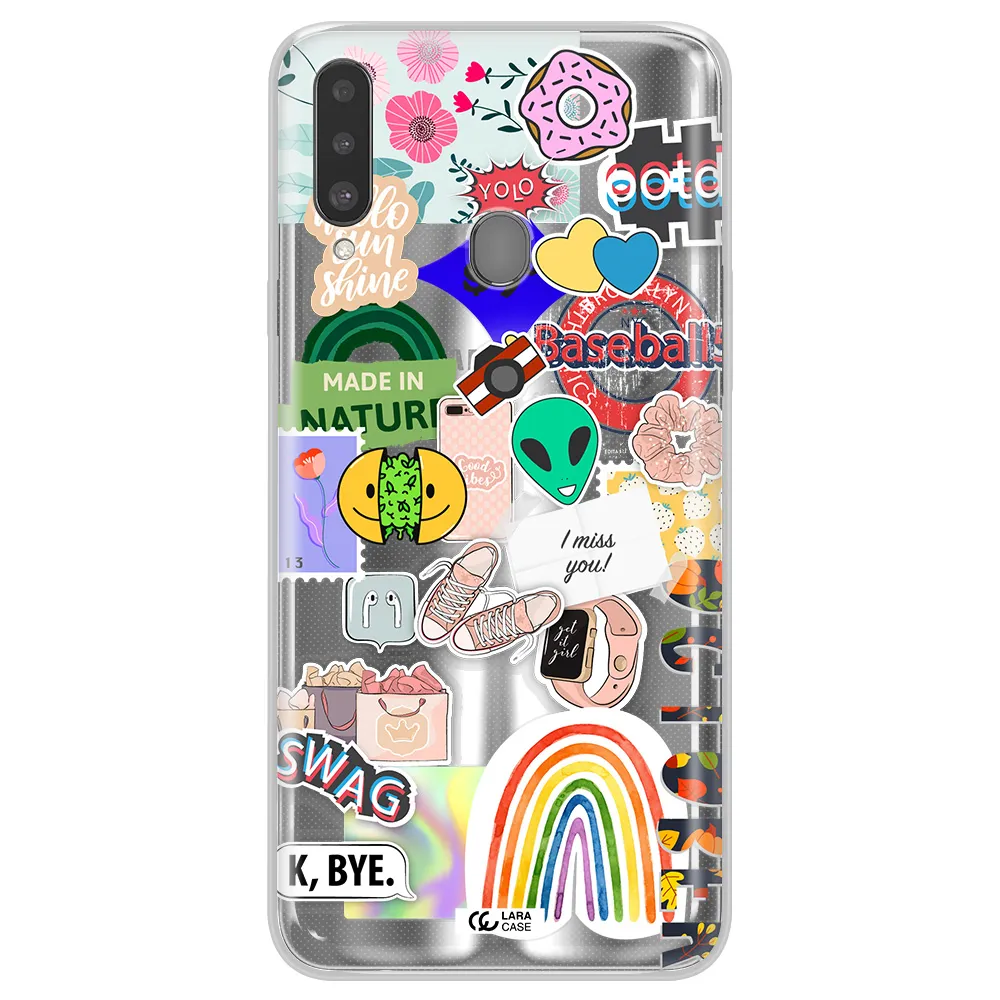 I Miss You Samsung A20S Clear TPU Case