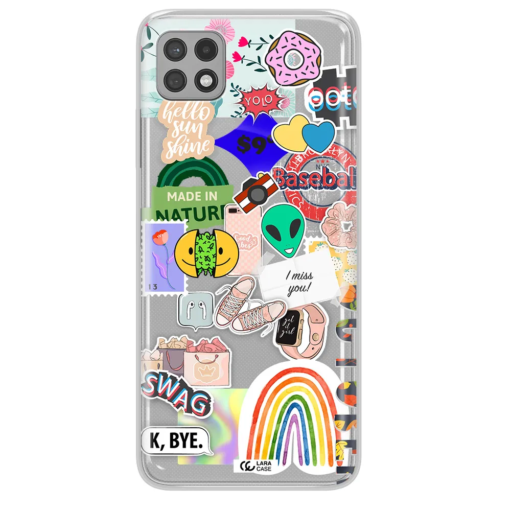 I Miss You Samsung A22 5g Clear TPU Case