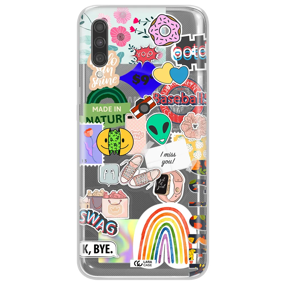 I Miss You Samsung A30S Clear TPU Case