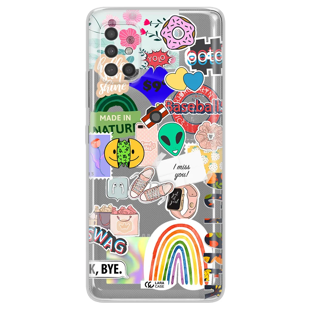 I Miss You Samsung A40S Clear Tpu Case