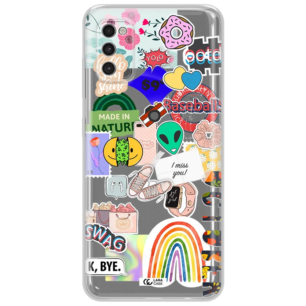 I Miss You Samsung A41 Clear Tpu Case
