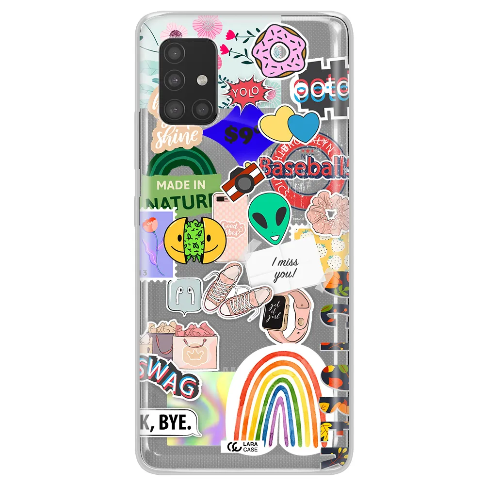 I Miss You Samsung A51 Clear TPU Case