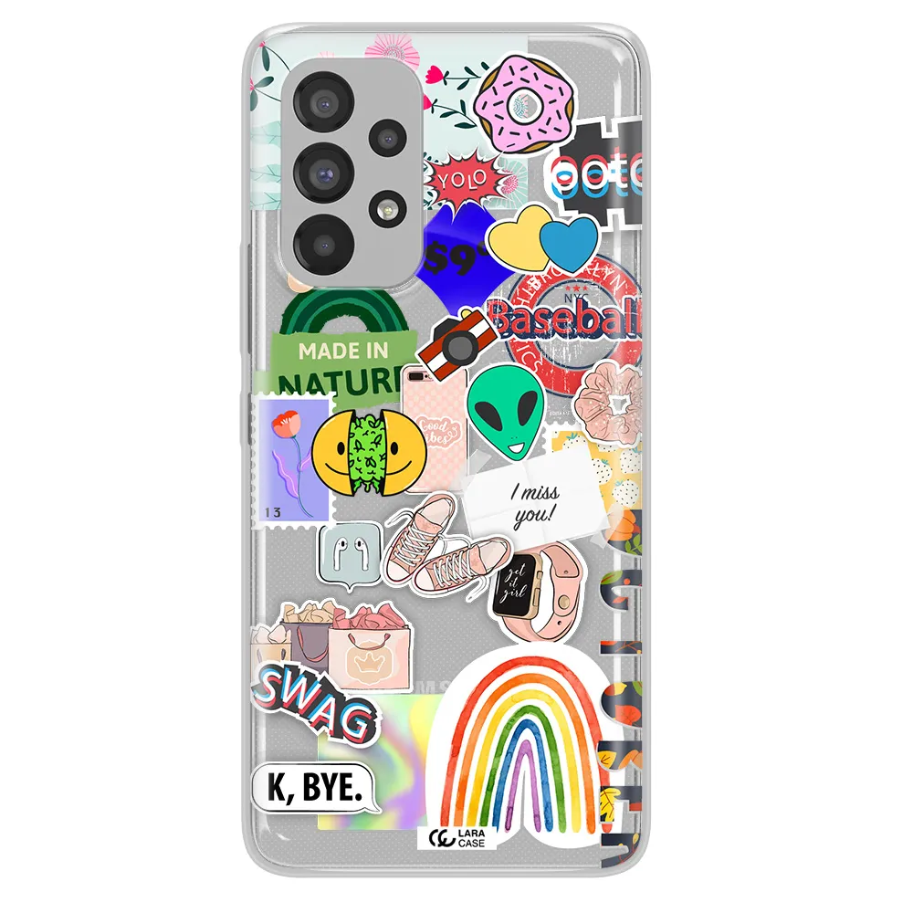 I Miss You Samsung A53 Clear TPU Case