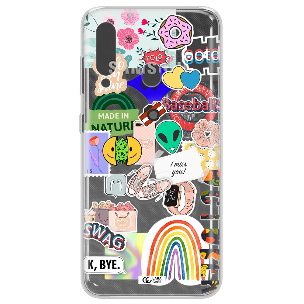 I Miss You Samsung A60 Clear TPU Case