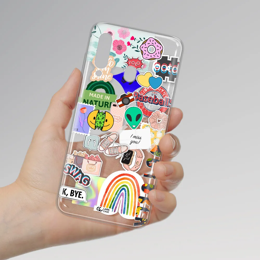 I Miss You Samsung A60 Clear TPU Case