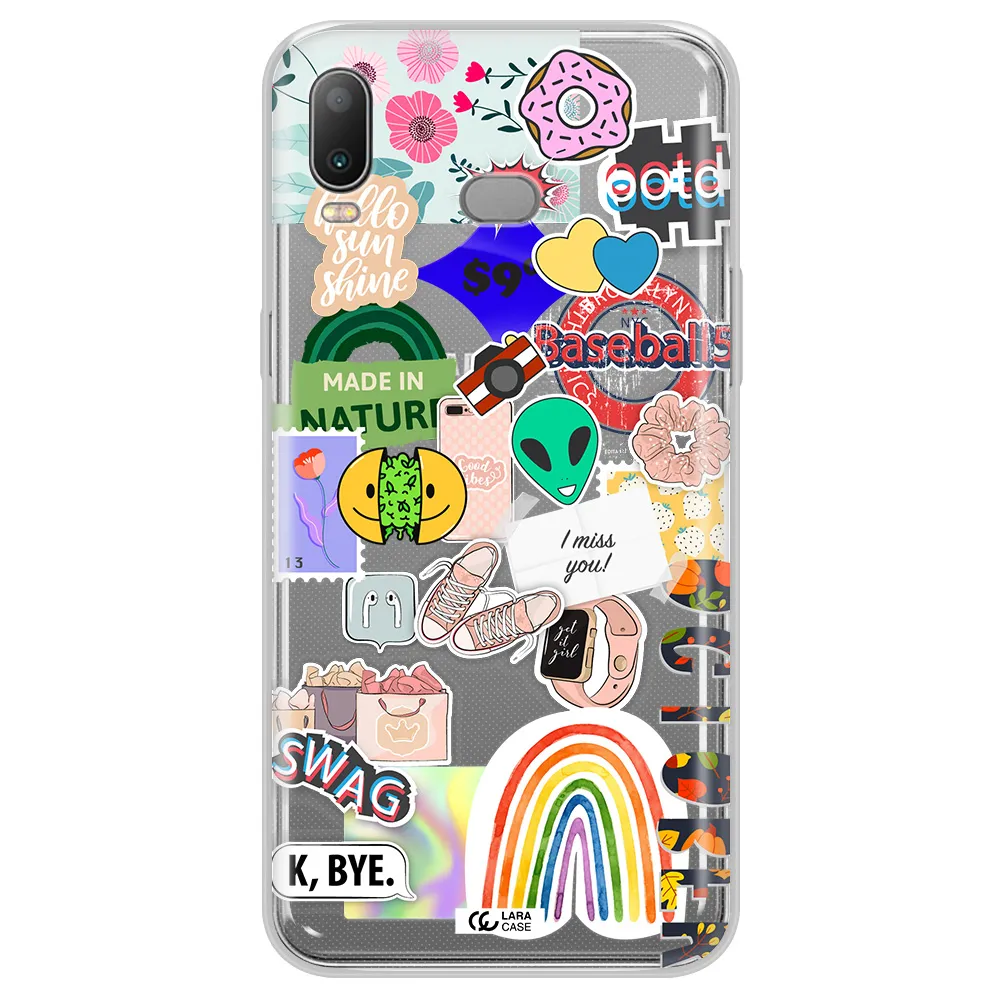 I Miss You Samsung A6S Clear TPU Case