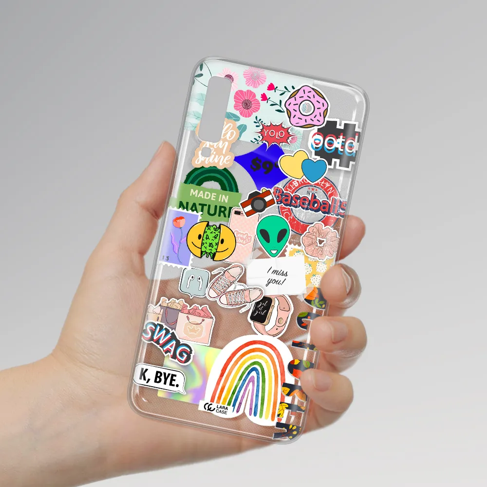 I Miss You Samsung A7 2018 Clear TPU Case