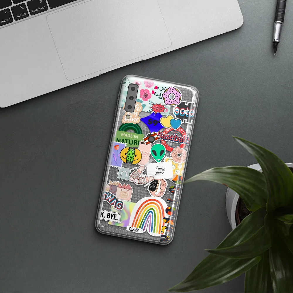 I Miss You Samsung A7 2018 Clear TPU Case