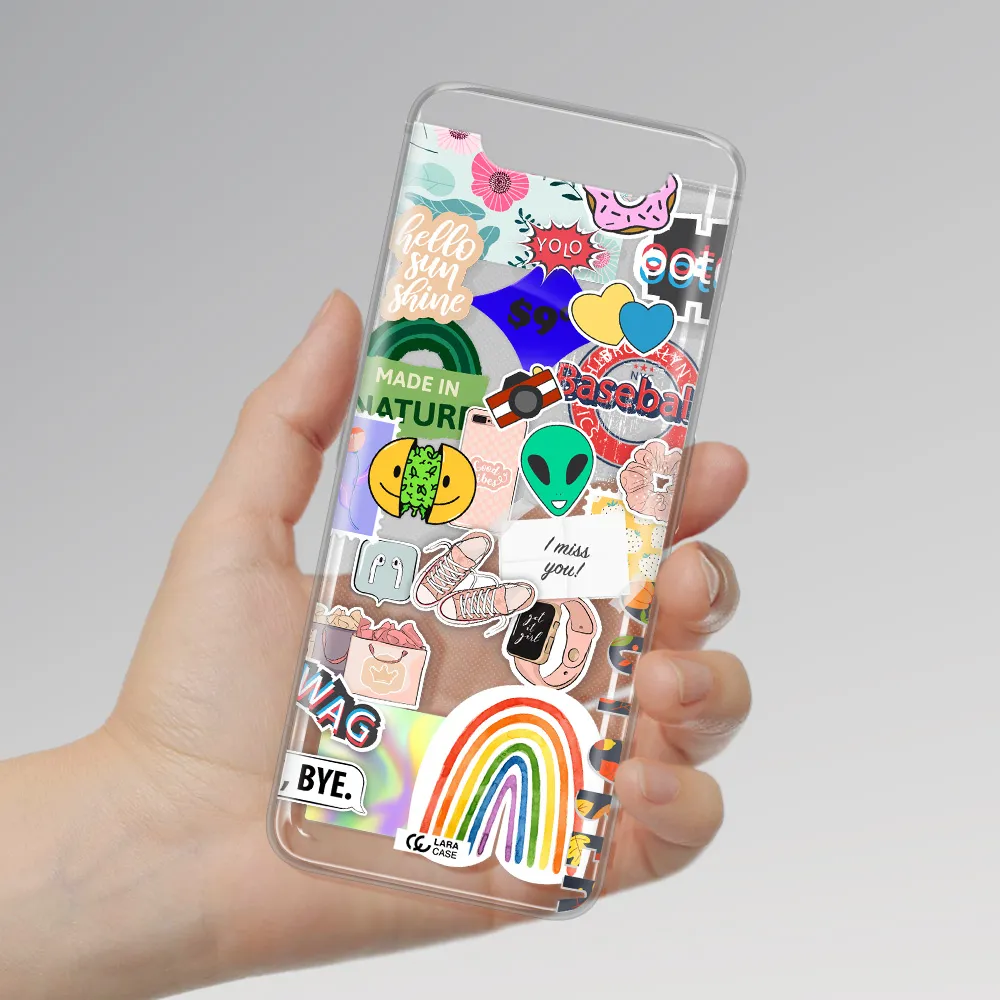 I Miss You Samsung A80 Clear TPU Case