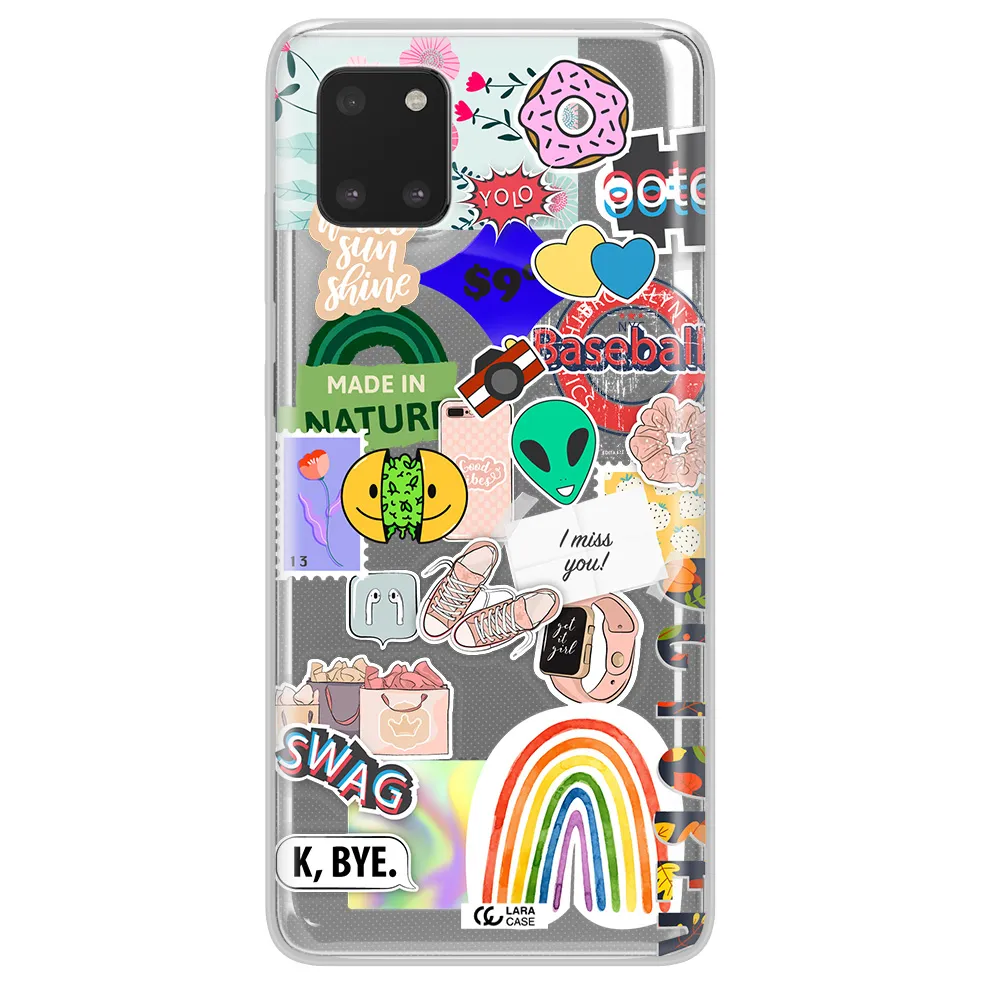 I Miss You Samsung A81 Clear TPU Case