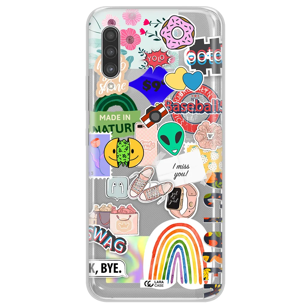 I Miss You Samsung A90 Clear TPU Case