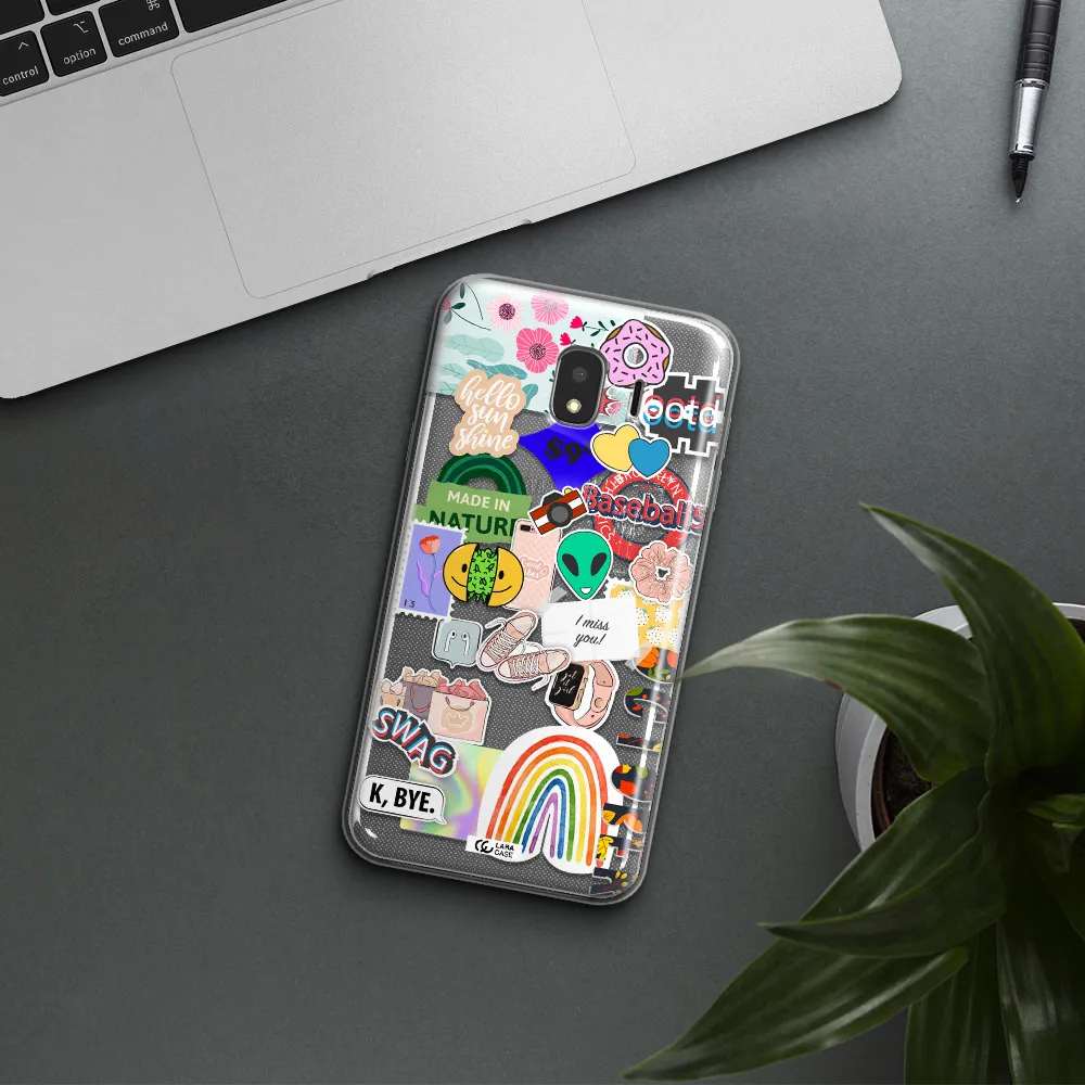 I Miss You Samsung J4 Clear TPU Case