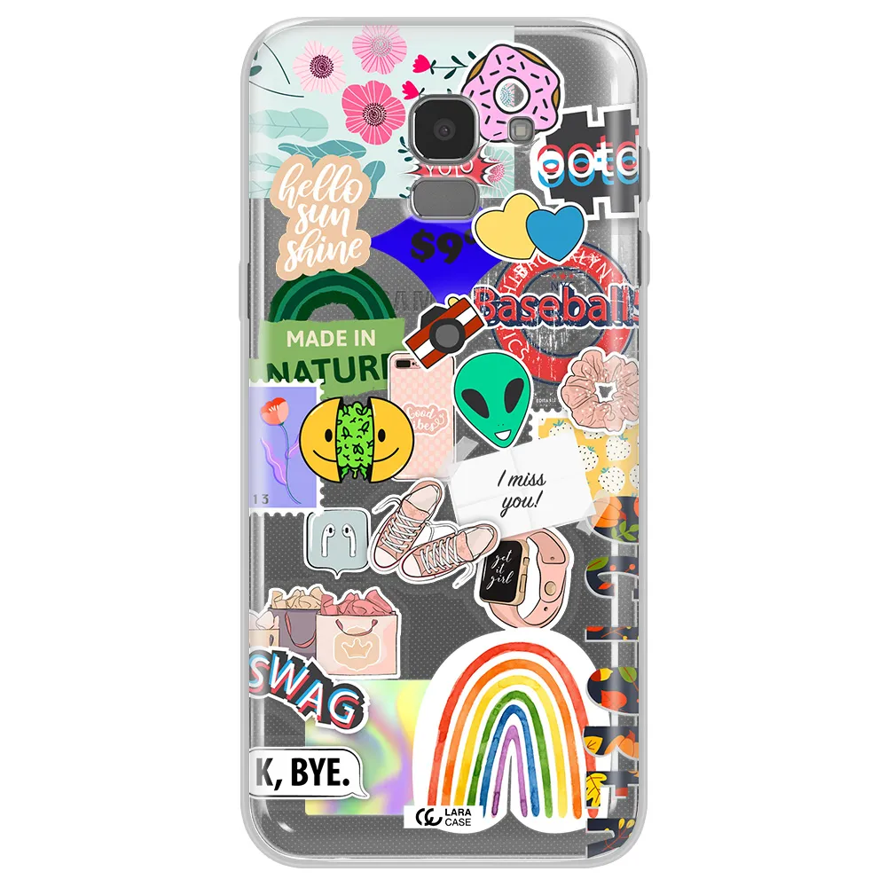 I Miss You Samsung J6 Clear TPU Case