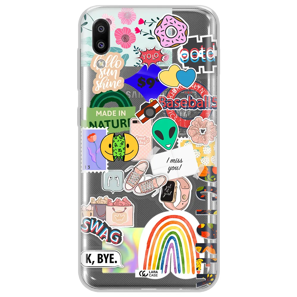 I Miss You Samsung M10 Clear TPU Case