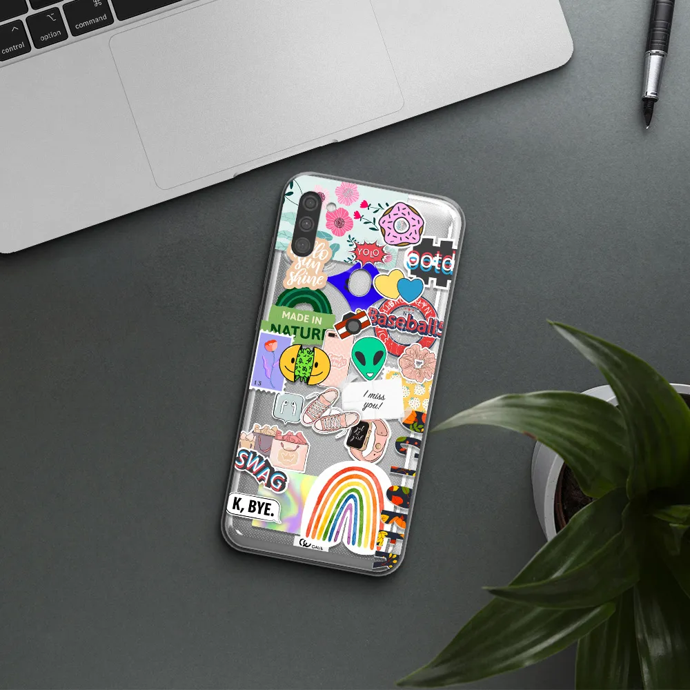 I Miss You Samsung M11 Clear TPU Case