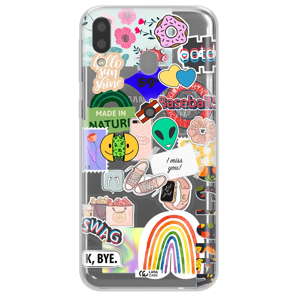 I Miss You Samsung M20 Clear TPU Case