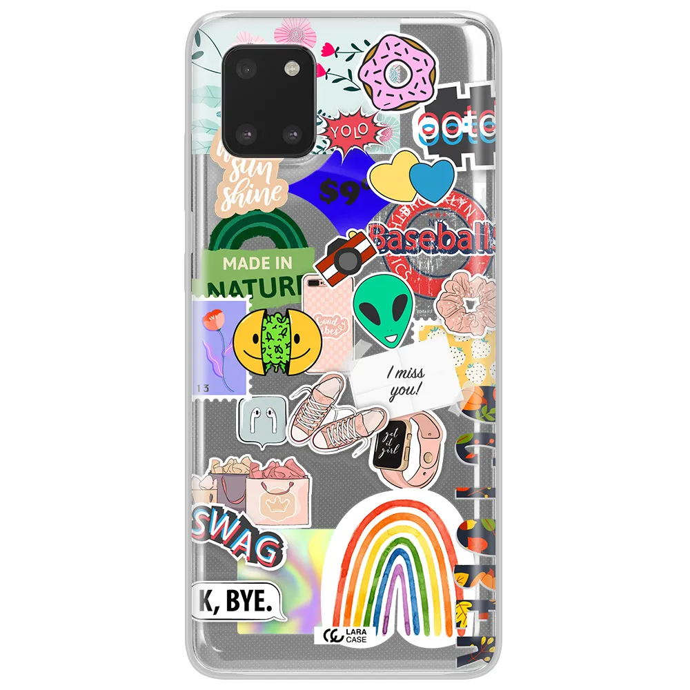 I Miss You Samsung Note 10 Lite Clear TPU Case