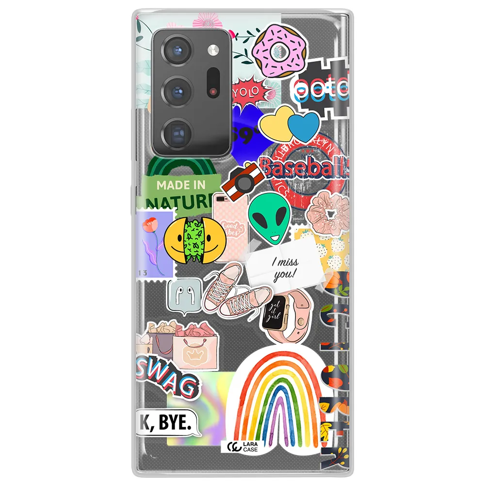 I Miss You Samsung Note 20 Ultra Clear TPU Case