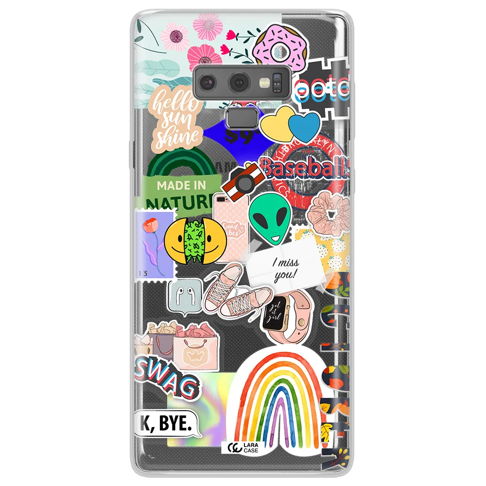 I Miss You Samsung Note 9 Clear TPU Case