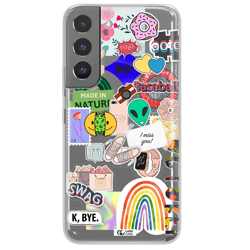 I Miss You Samsung S 22 Clear TPU Case