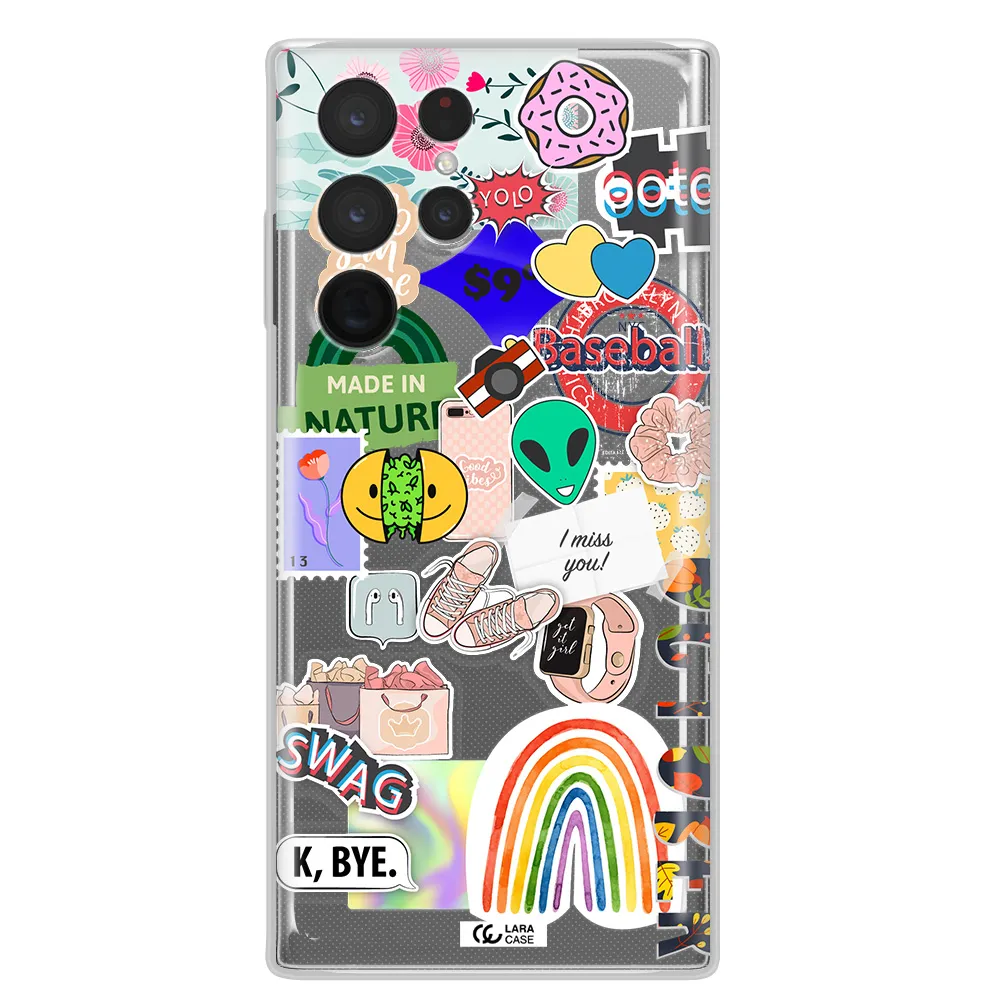 I Miss You Samsung S 22 Ultra Clear TPU Case