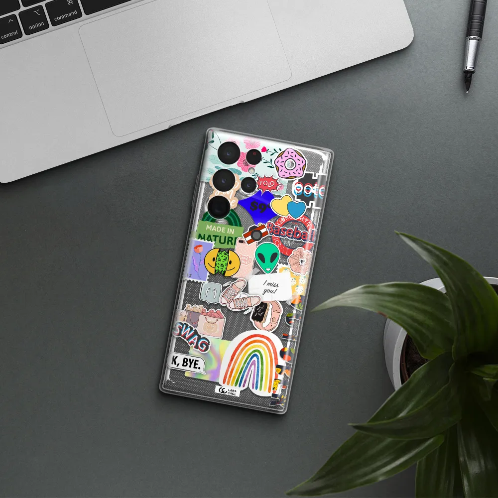 I Miss You Samsung S 22 Ultra Clear TPU Case