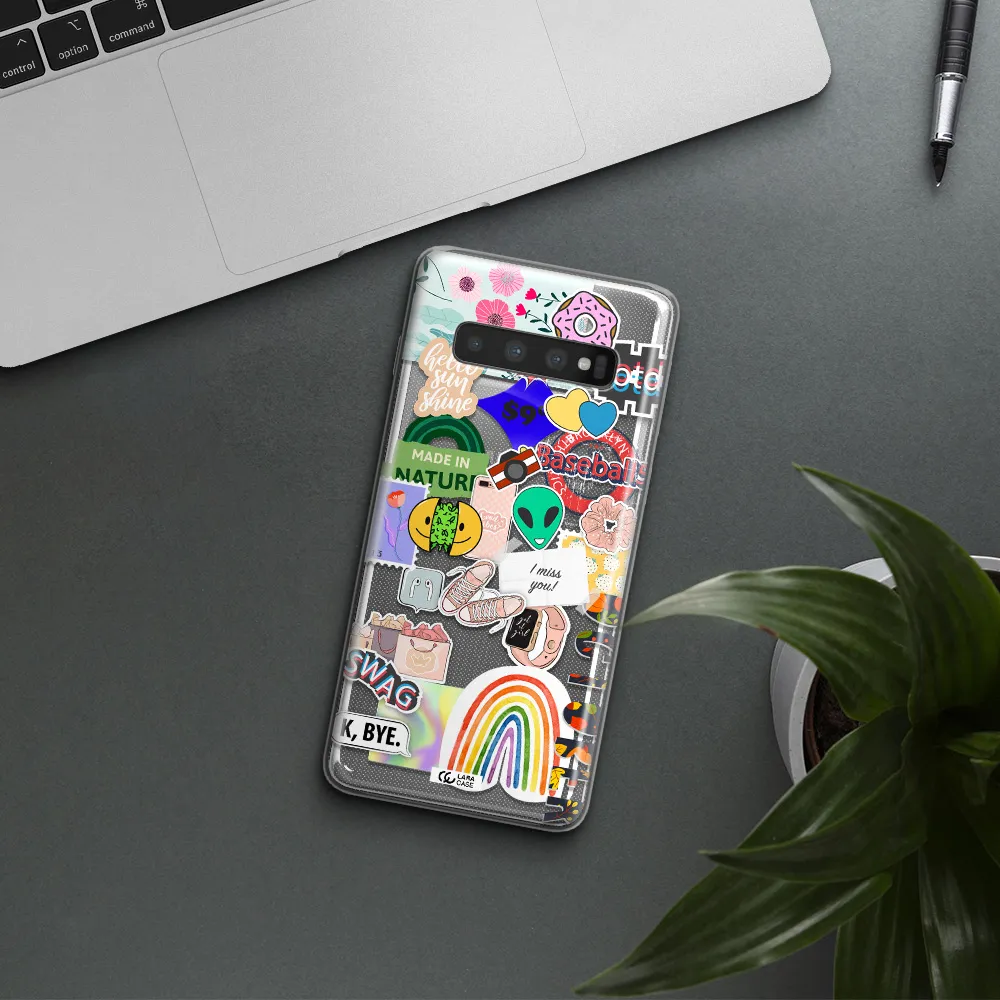 I Miss You Samsung S10 Clear TPU Case