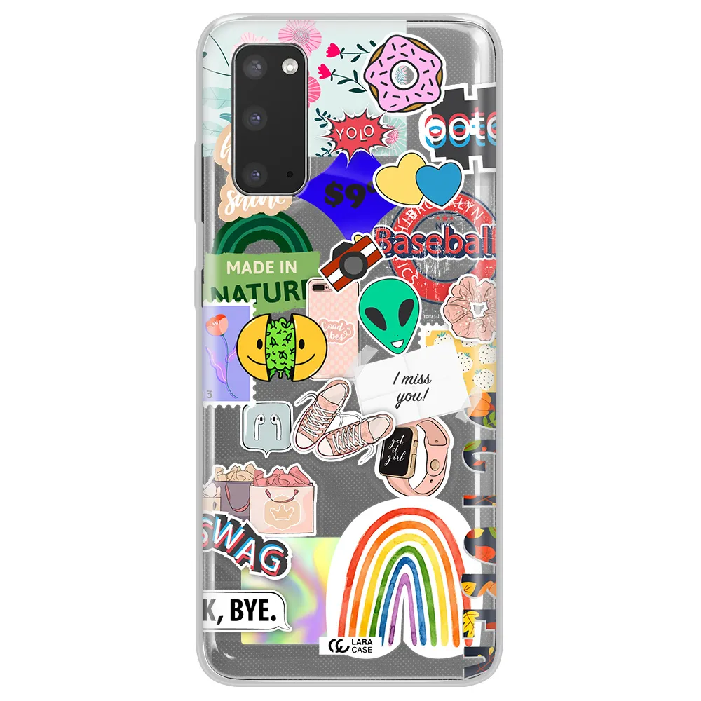 I Miss You Samsung S20 Clear TPU Case