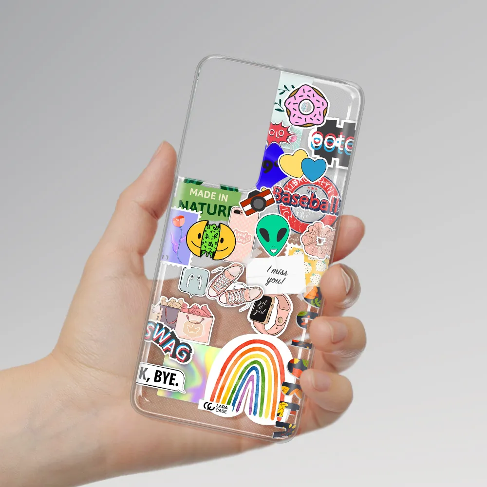 I Miss You Samsung S21 Ultra Clear TPU Case