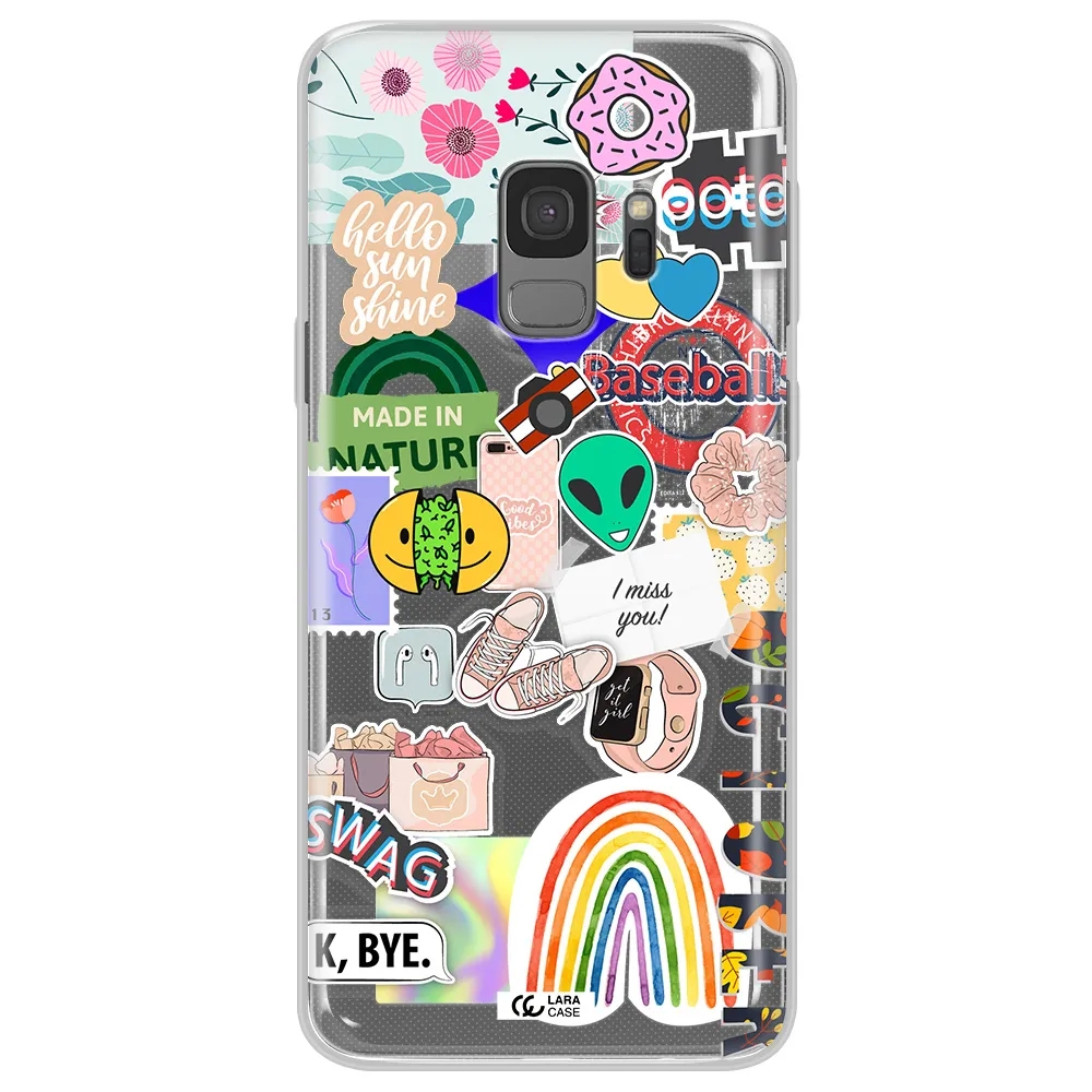 I Miss You Samsung S9 Clear TPU Case