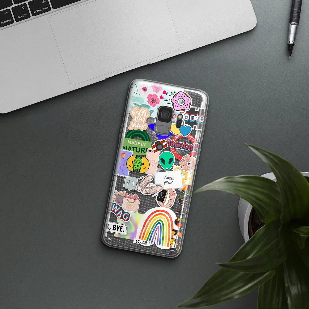 I Miss You Samsung S9 Clear TPU Case