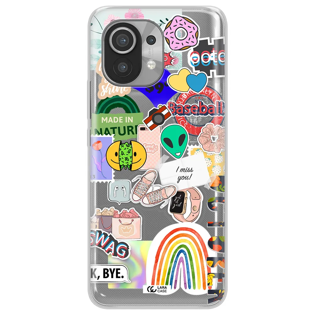 I Miss You Xiaomi Mi 11 Clear TPU Case